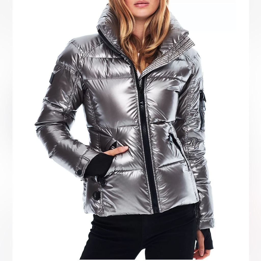 Sam. Freestyle Down Jacket In Gunmetal